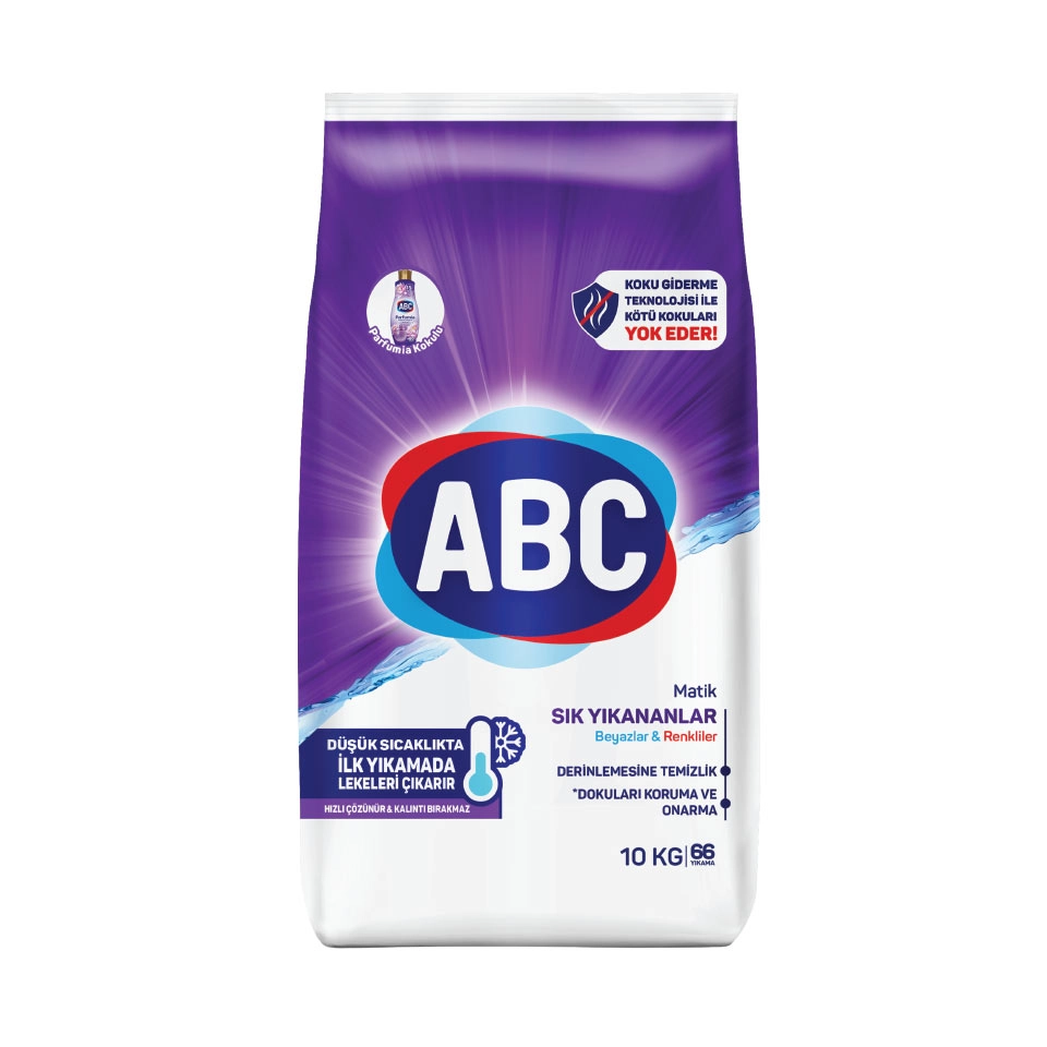 Proszek do prania ABC 10 kg – do codziennego użytku
