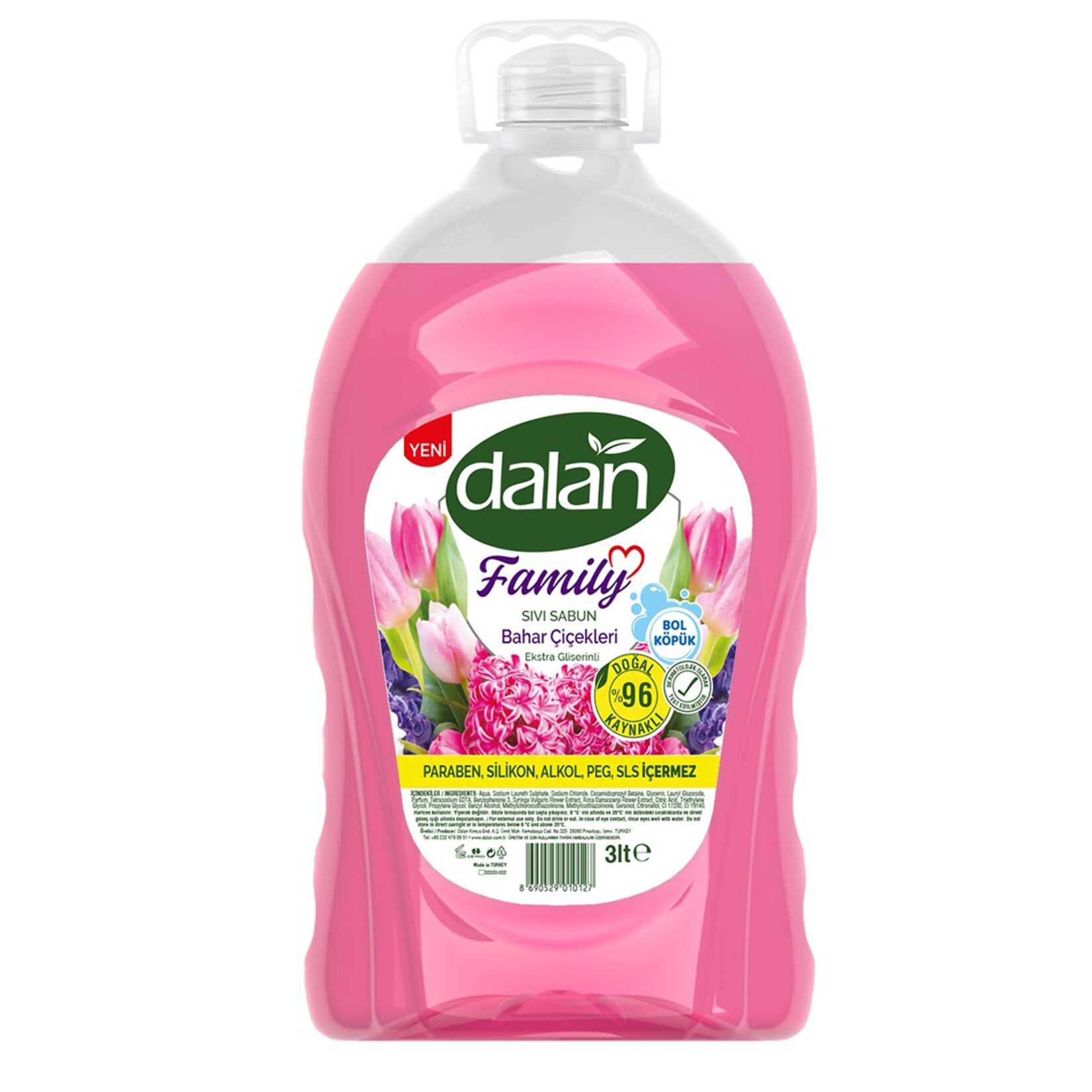 Mydło płynne Dalan 3000ml cud wiosenne kwiaty