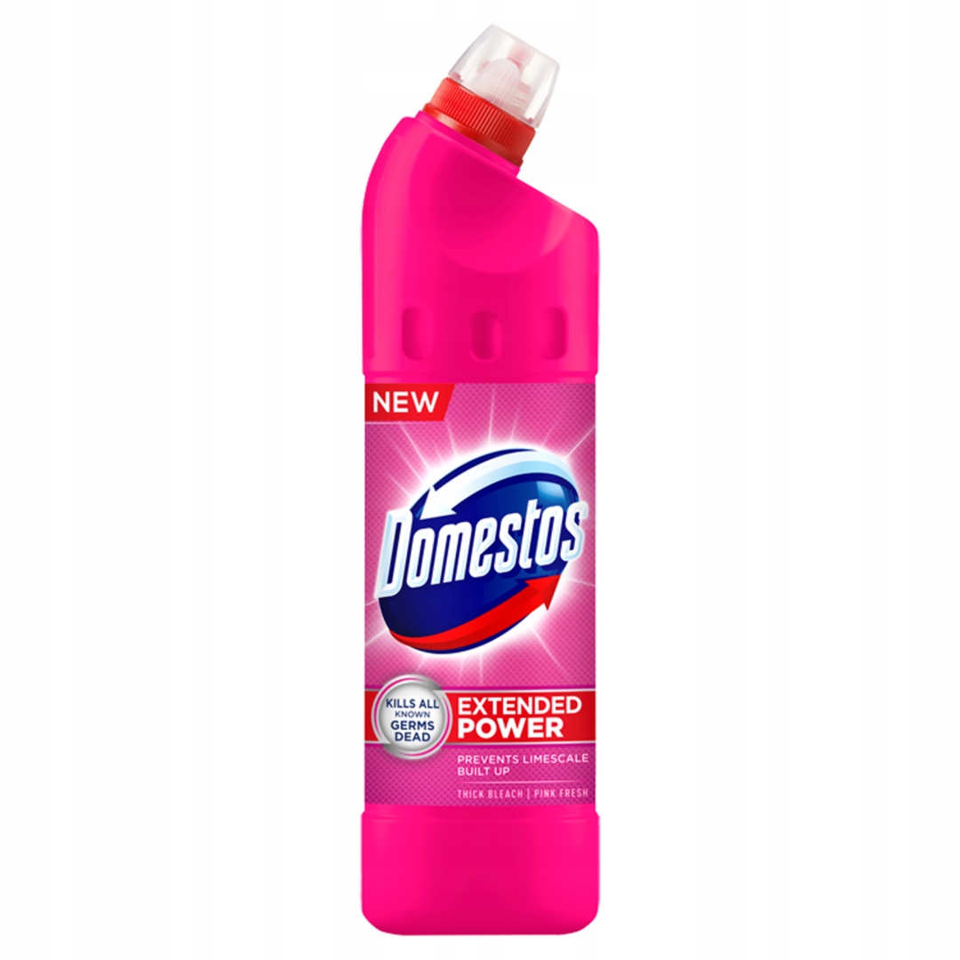 Wybielacz Domestos 750ml Higiena Różowa Moc