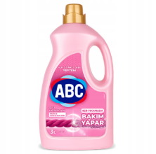 ABC PŁYN DO DETERGENTU 3L 45 PRANIA delikatnych tkanin
